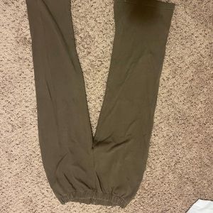 Brandy Melville/John Galt Brown yoga pants